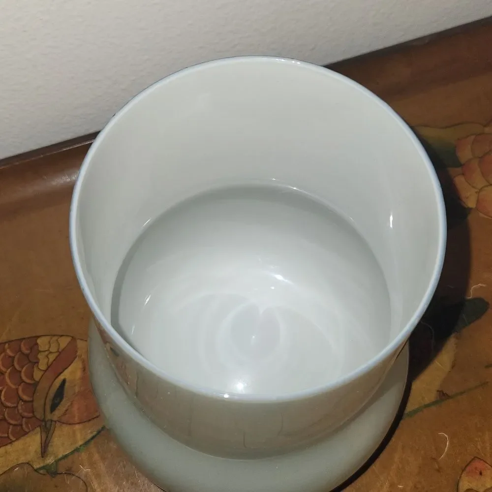 Glass Vase weighted Gray